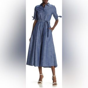 Calvin Klein belted dress